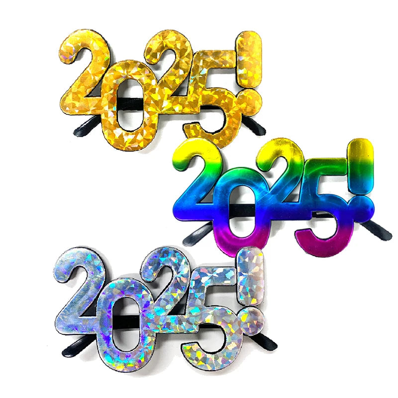 1Pc 2025 New Year Glasses