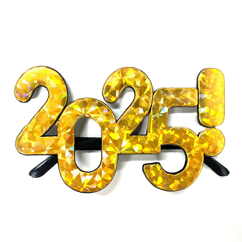 1Pc 2025 New Year Glasses