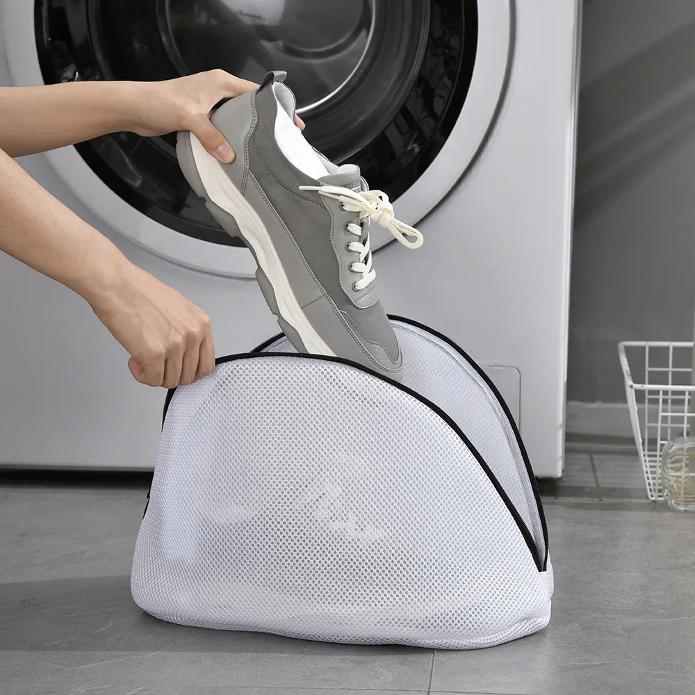 Anti-deformation Mesh Laundry Bag For Shoes