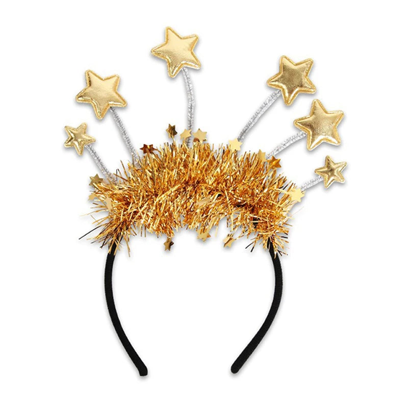 1Pc 2025 Happy New Year Headband in Various Styles