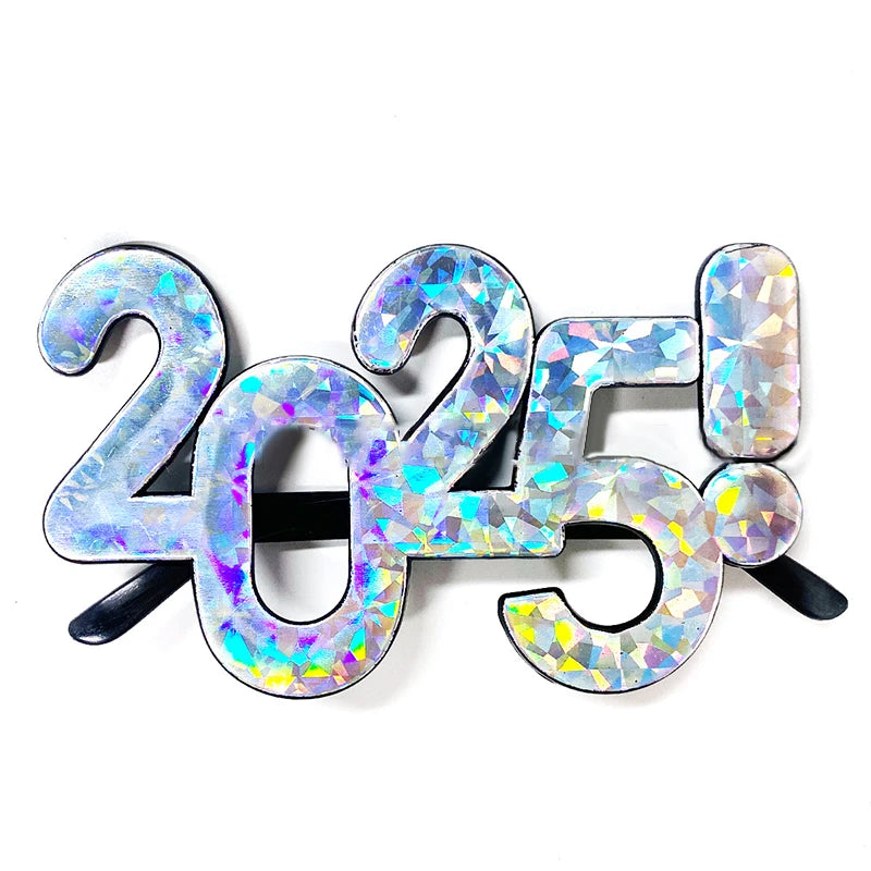 1Pc 2025 New Year Glasses