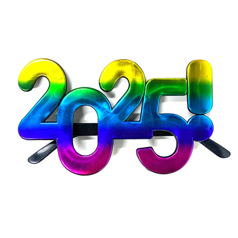 1Pc 2025 New Year Glasses