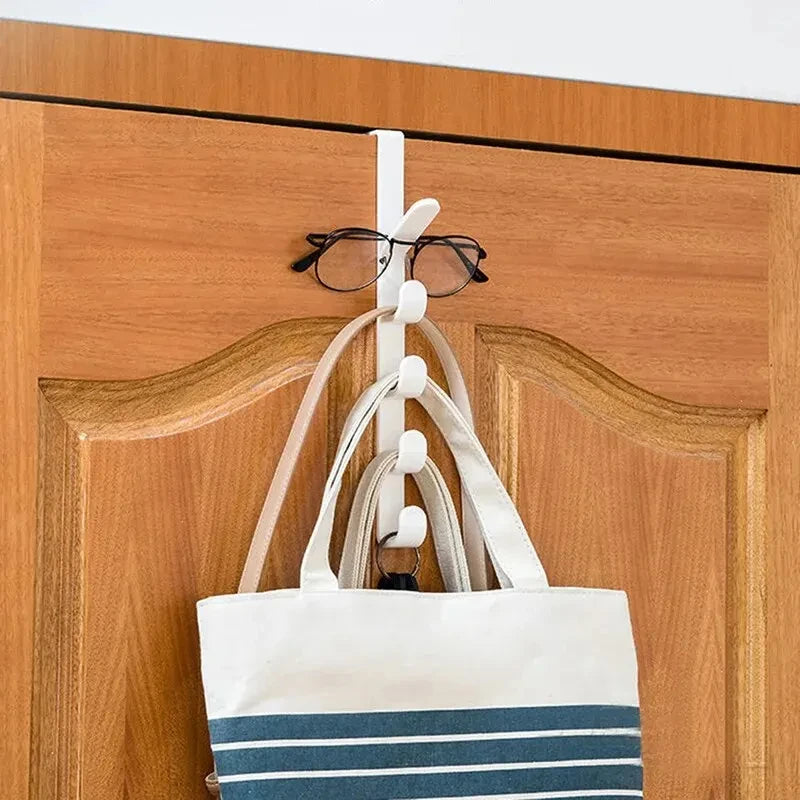 1Pc Over Door Hanger for Clothes, Storage, Organization