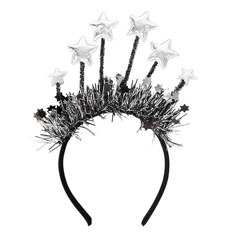 1Pc 2025 Happy New Year Headband in Various Styles