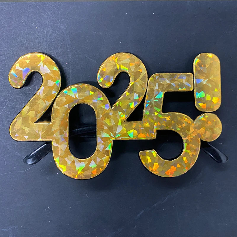 1Pc 2025 New Year Glasses