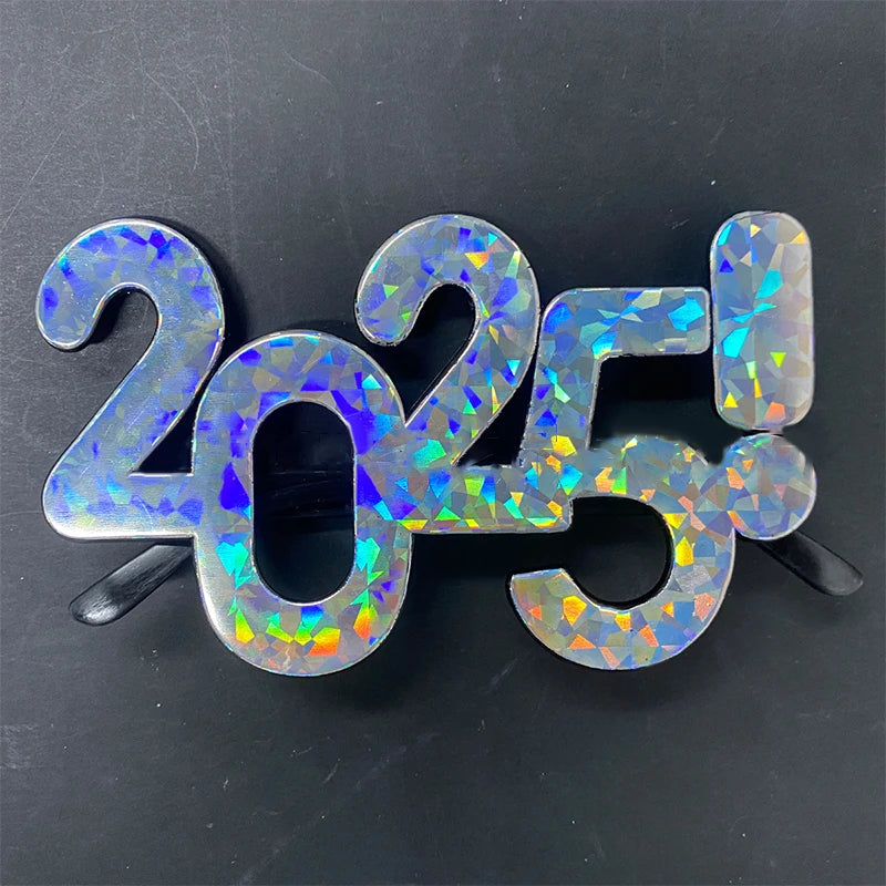 1Pc 2025 New Year Glasses