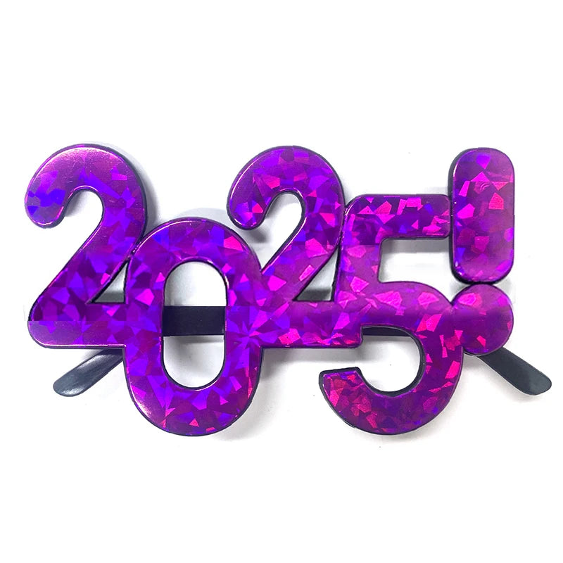 1Pc 2025 New Year Glasses