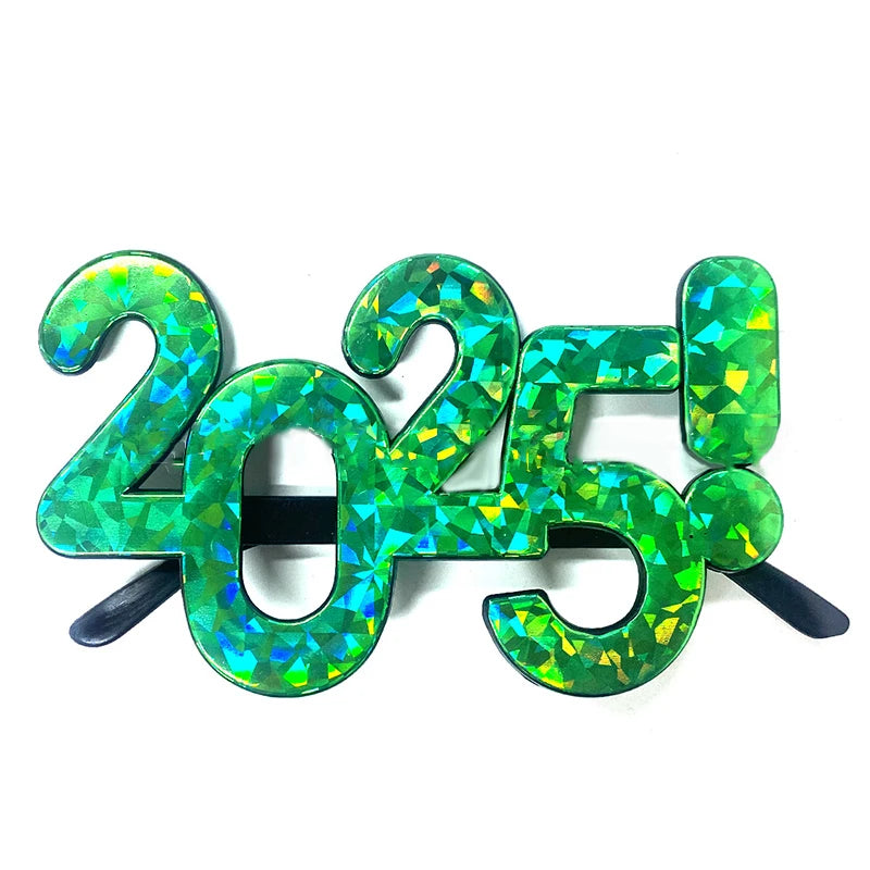 1Pc 2025 New Year Glasses